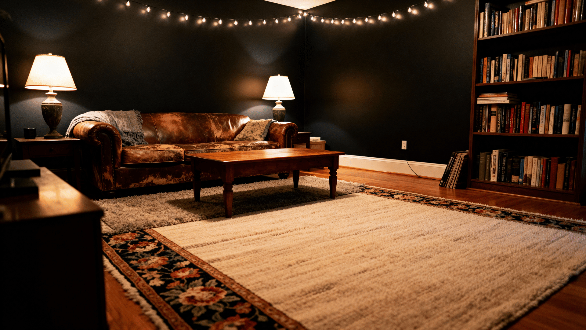 Layered Rugs for Warmth