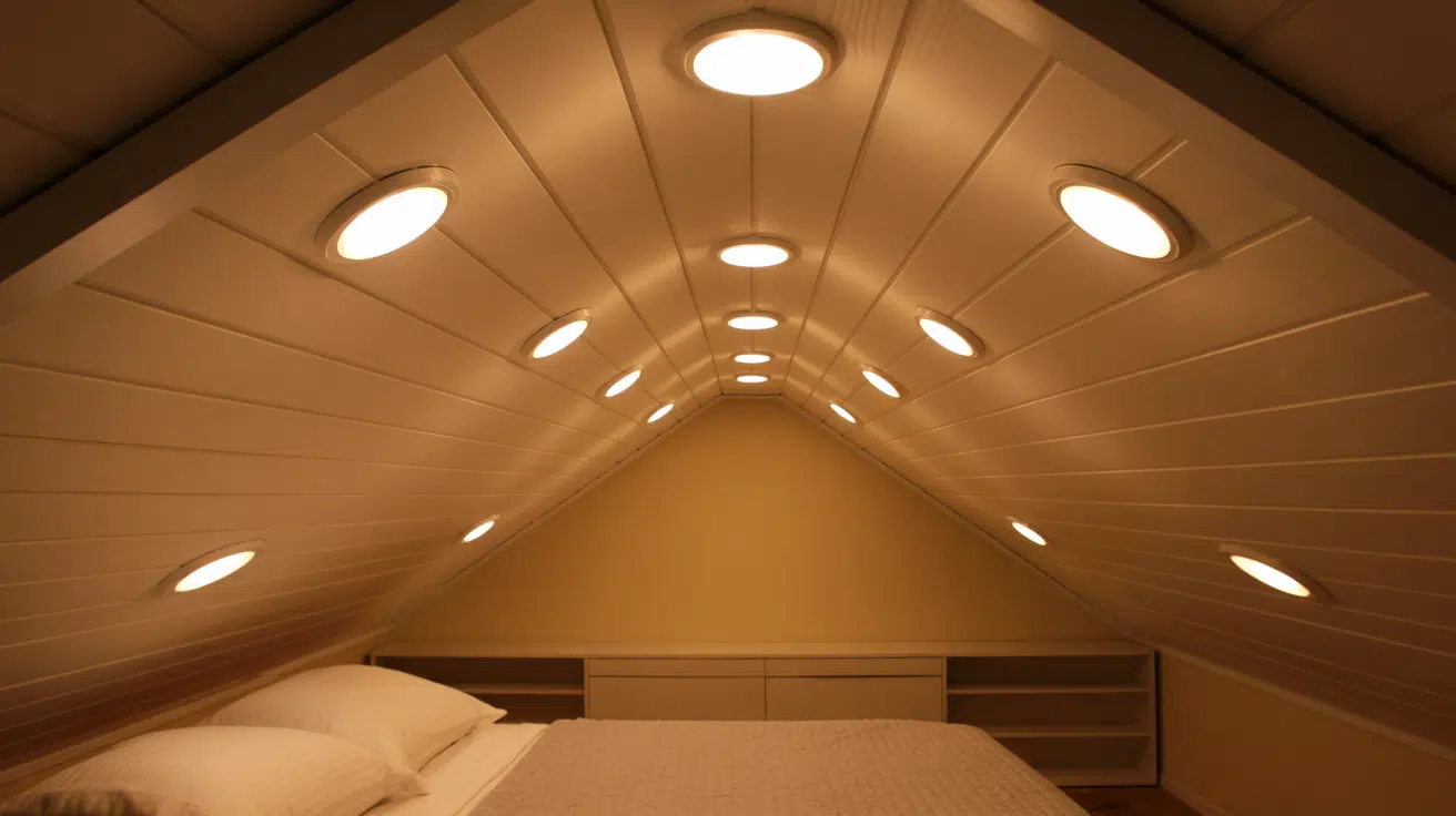 Low Profile Recessed Spot Pattern