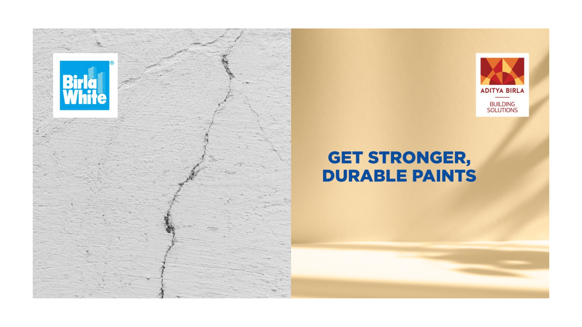 What makes a 'white cement-based' paint smarter and more durable choice for my home interiors?