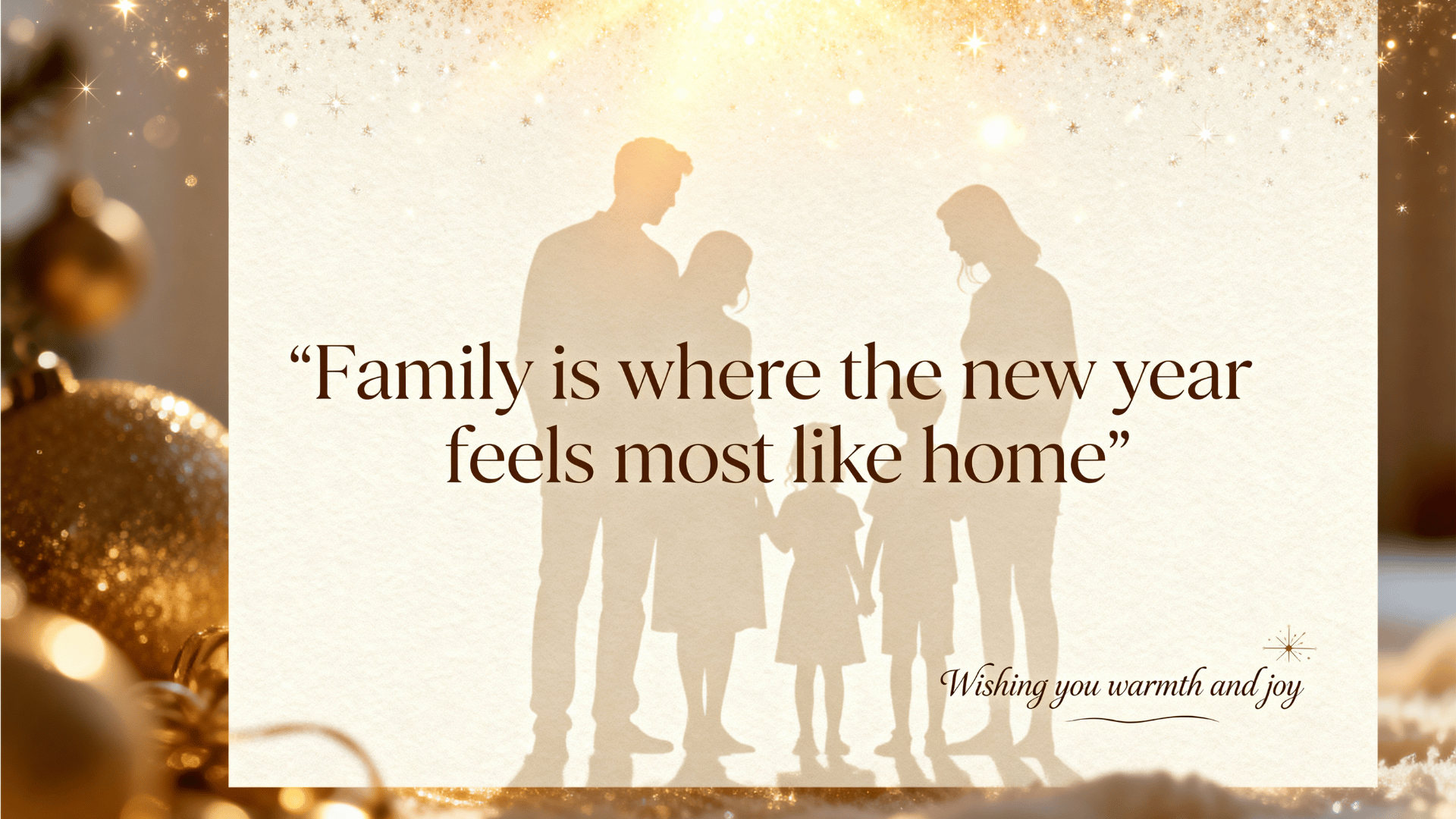 Warm New Year Quotes for Family