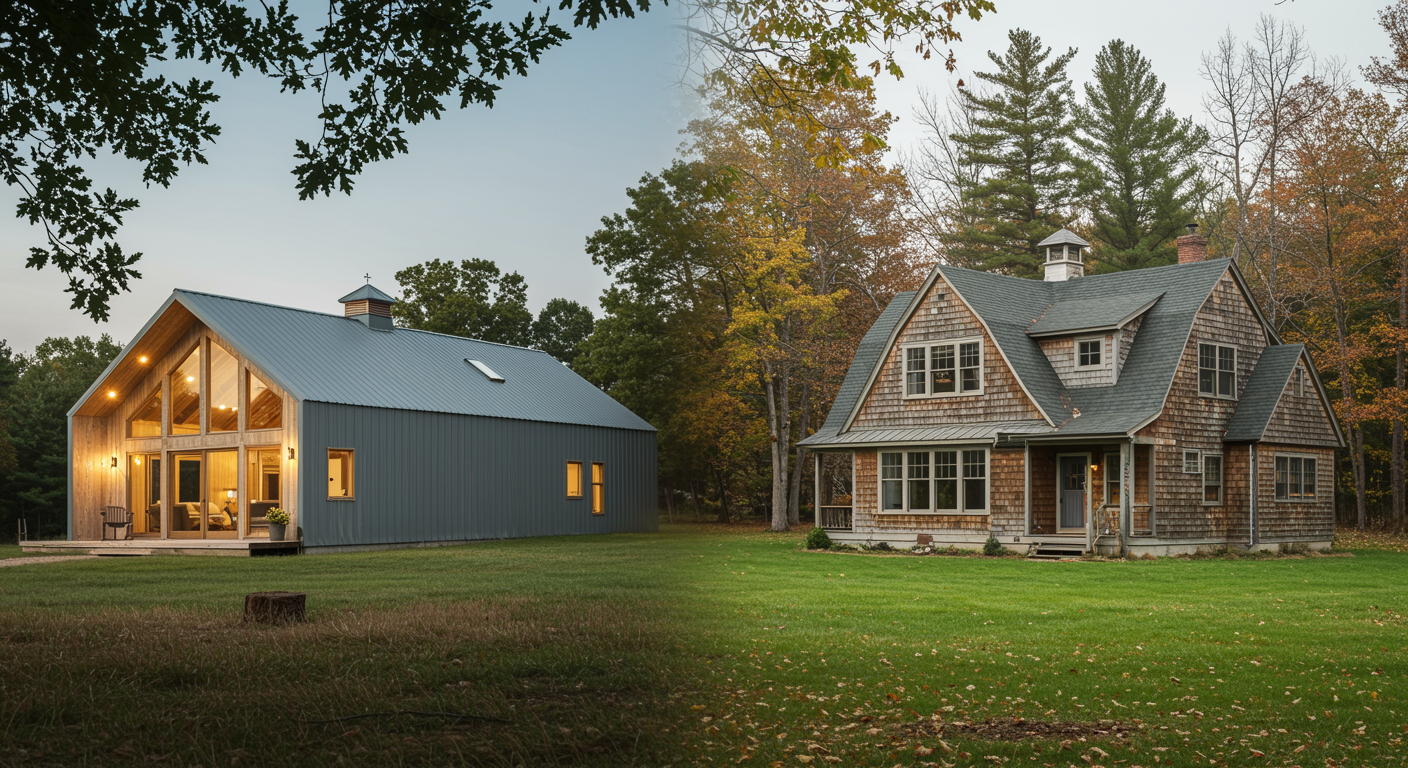 What Makes a Barndominium Different From a Traditional House