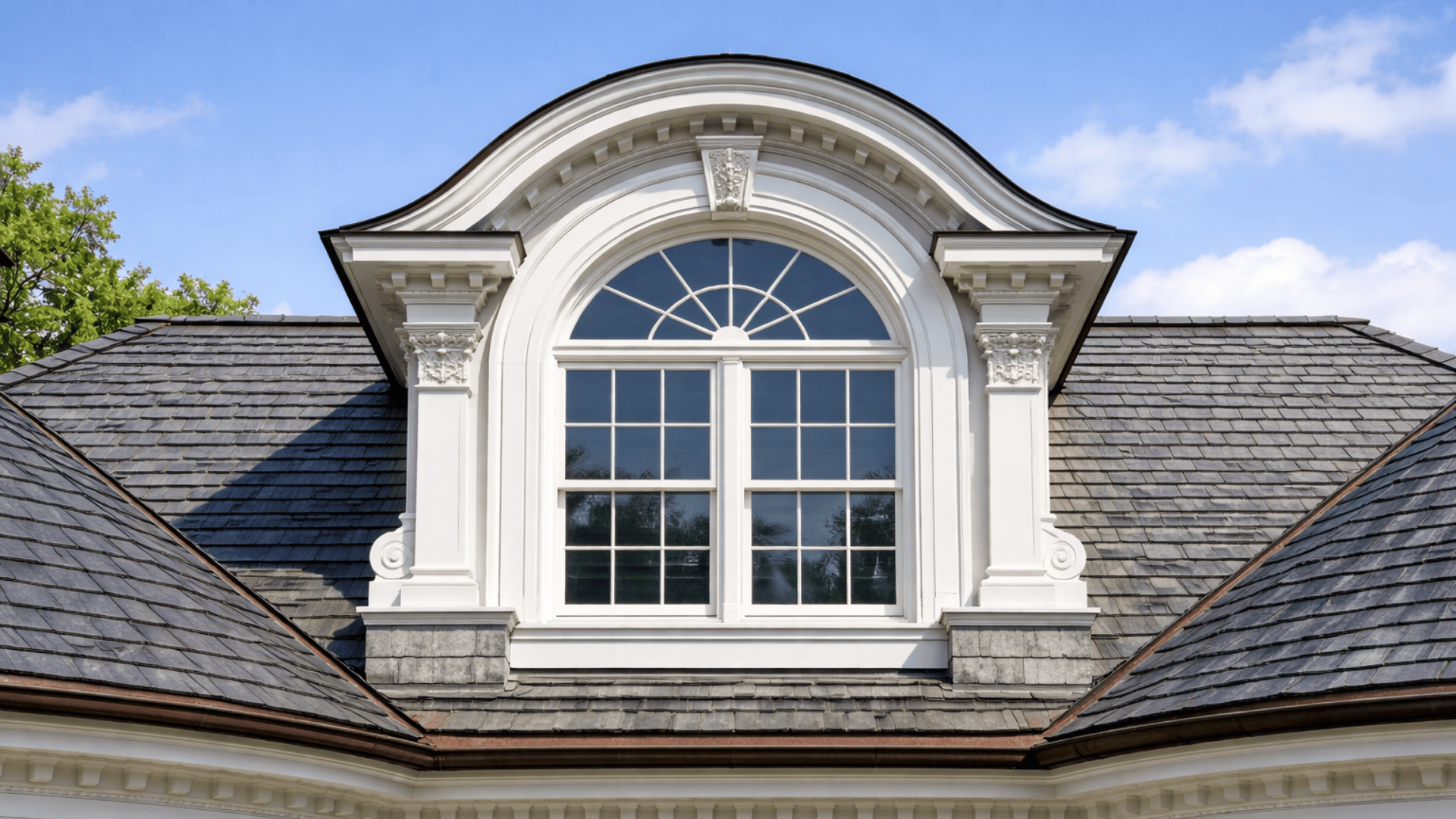 arched top dormer