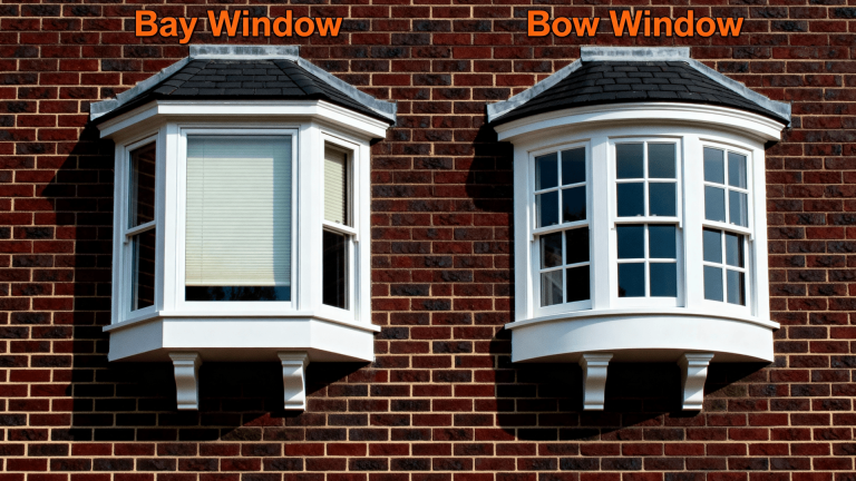 bow window vs bay window