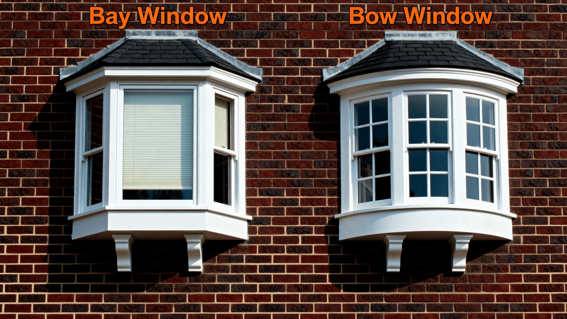 bow window vs bay window