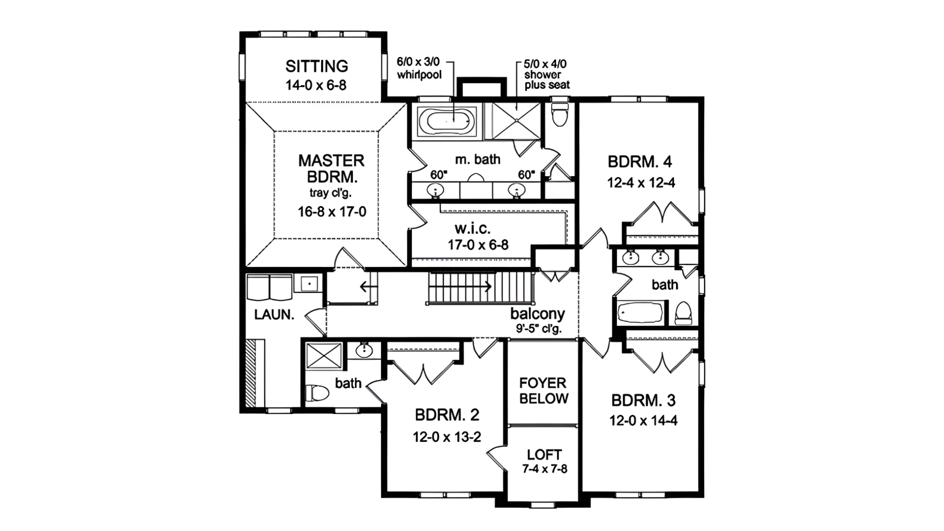 closed floor plan