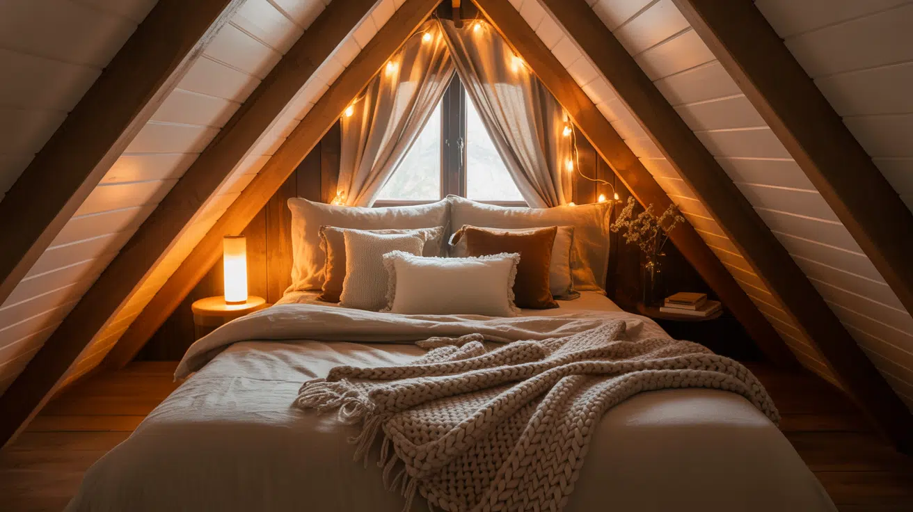 corner nest bedroom setup