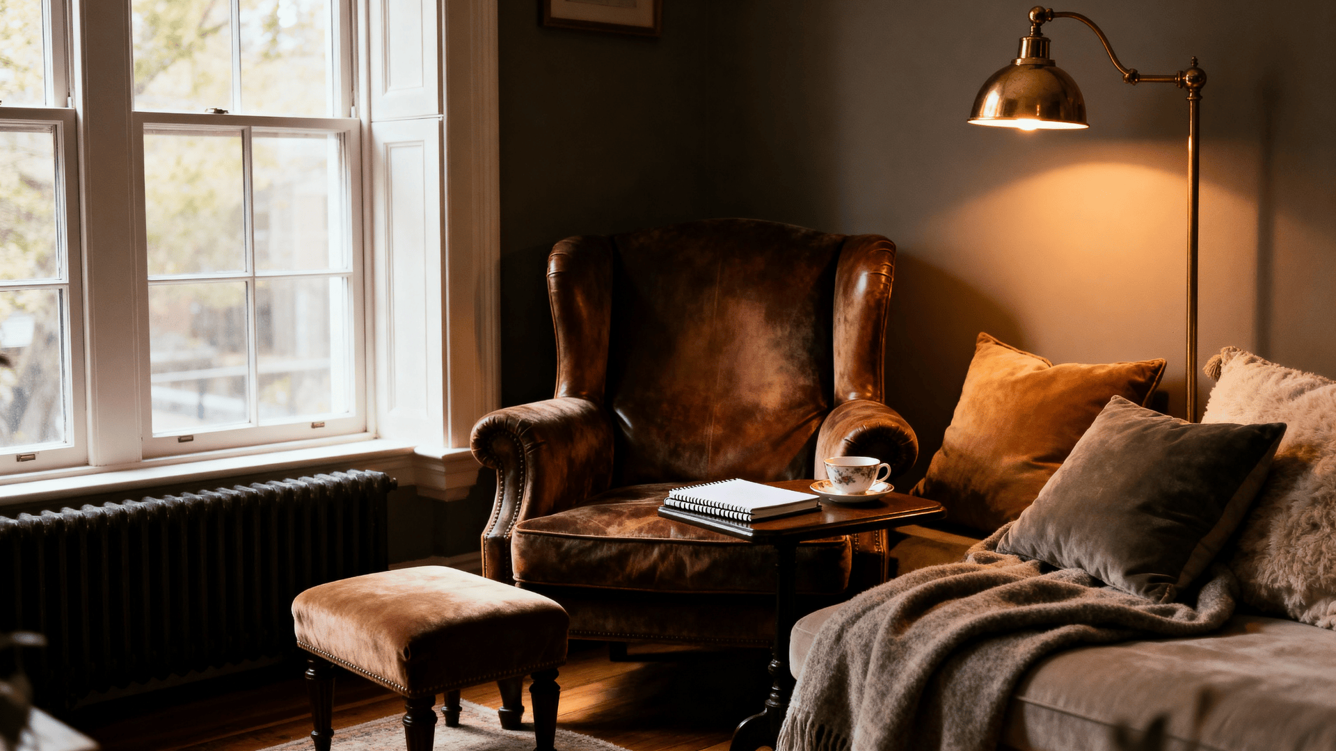 create a cozy reading nook