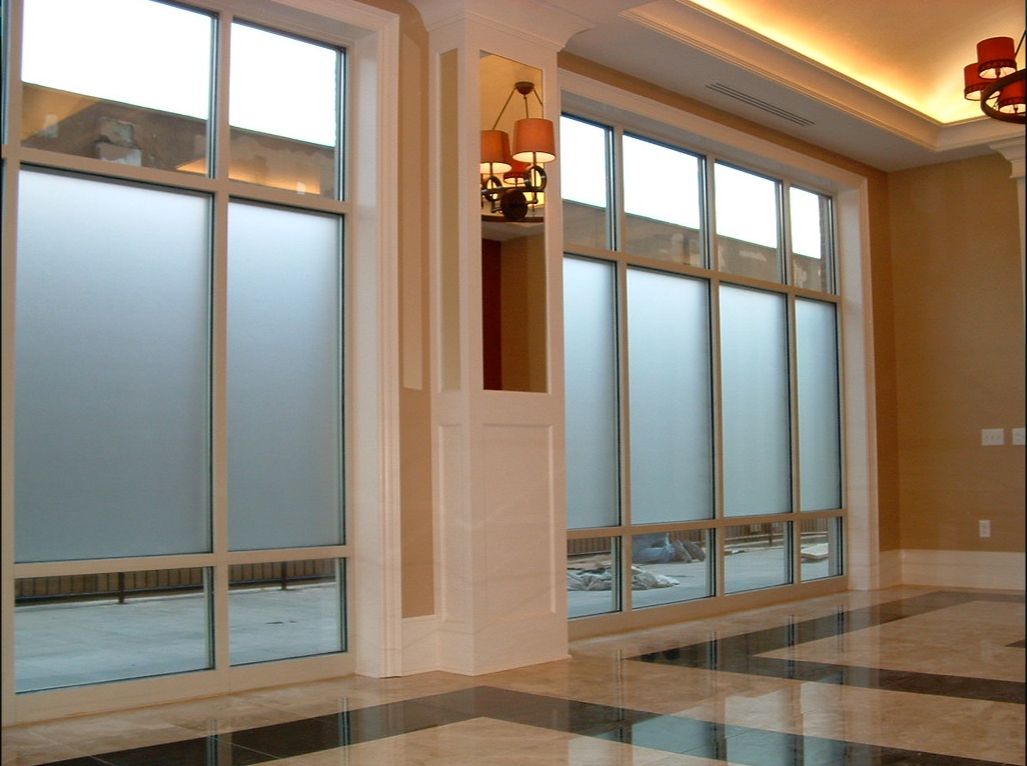 Frosted Window Film for Privacy and Style