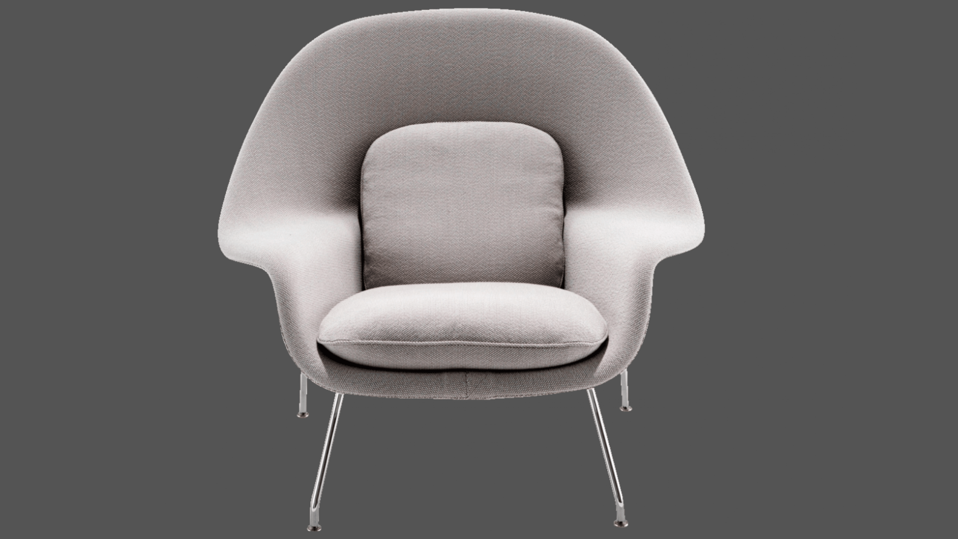 eero saarinen tulip chair and womb chair