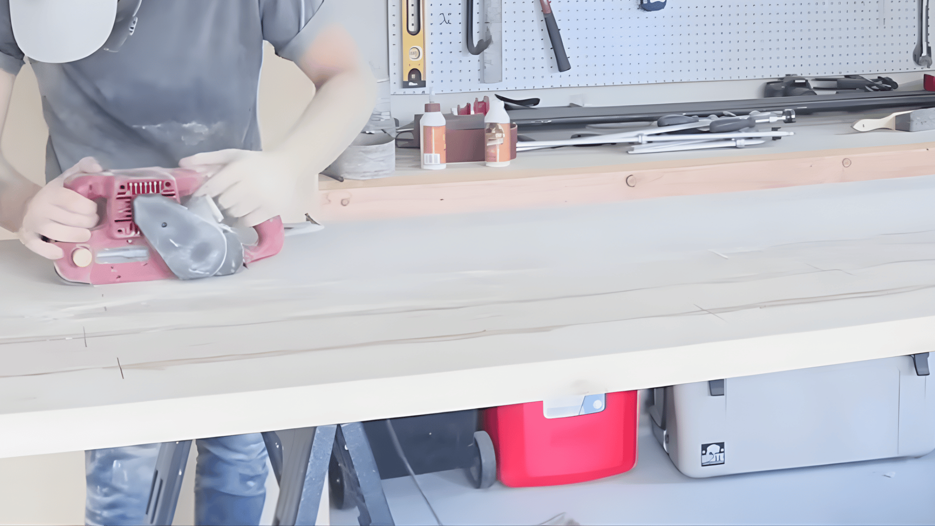 fill imperfections and flatten the surface