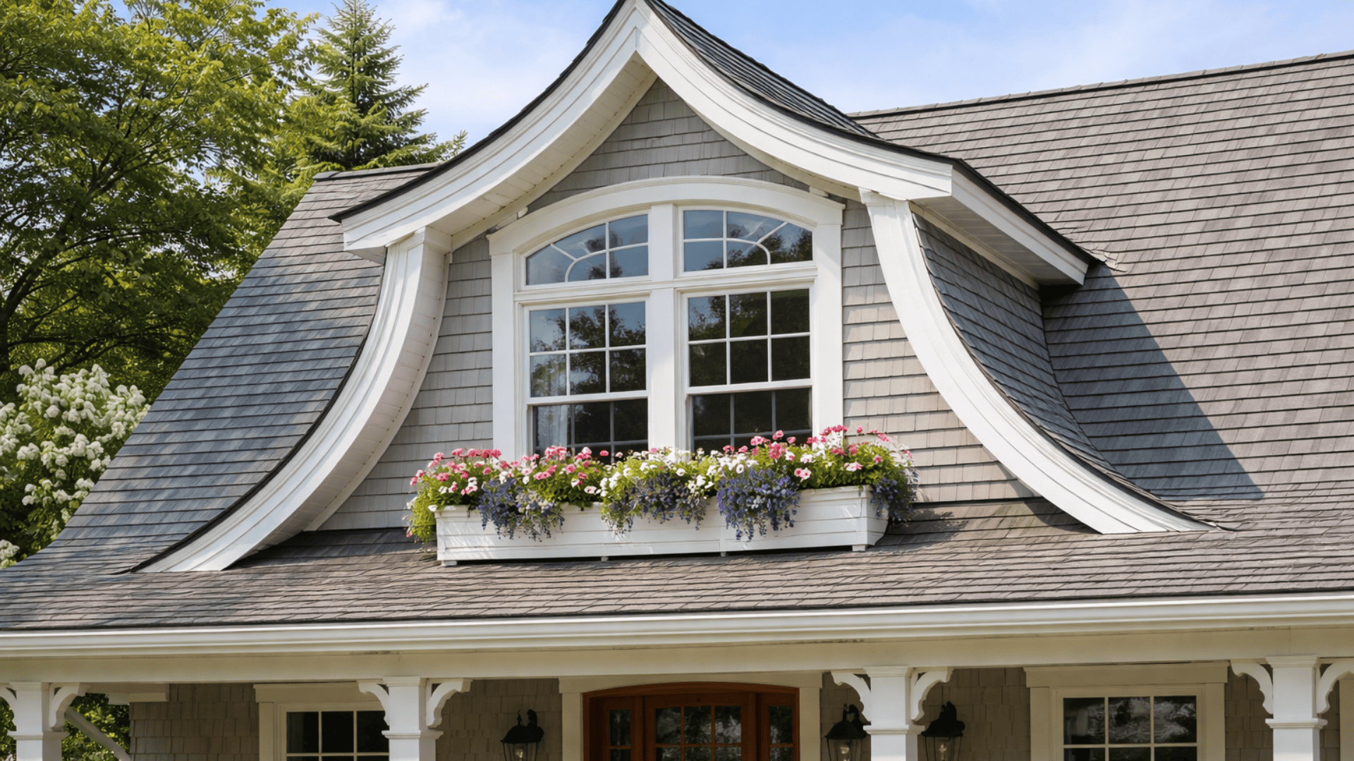 flared gable dormer