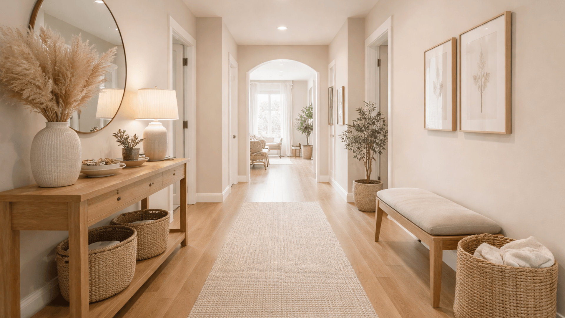 hallway and entryway