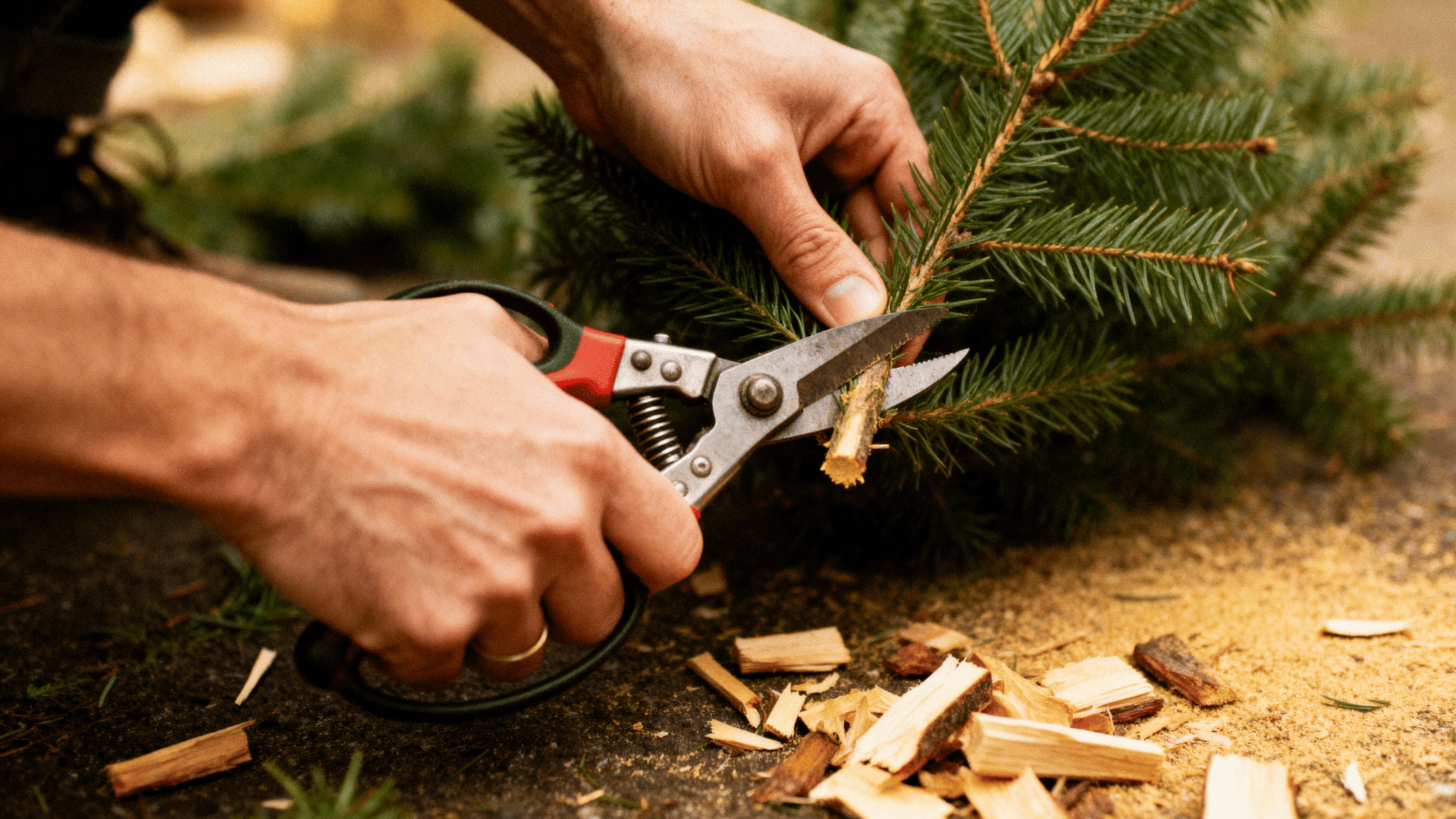 how to reuse or recycle a christmas tree at home