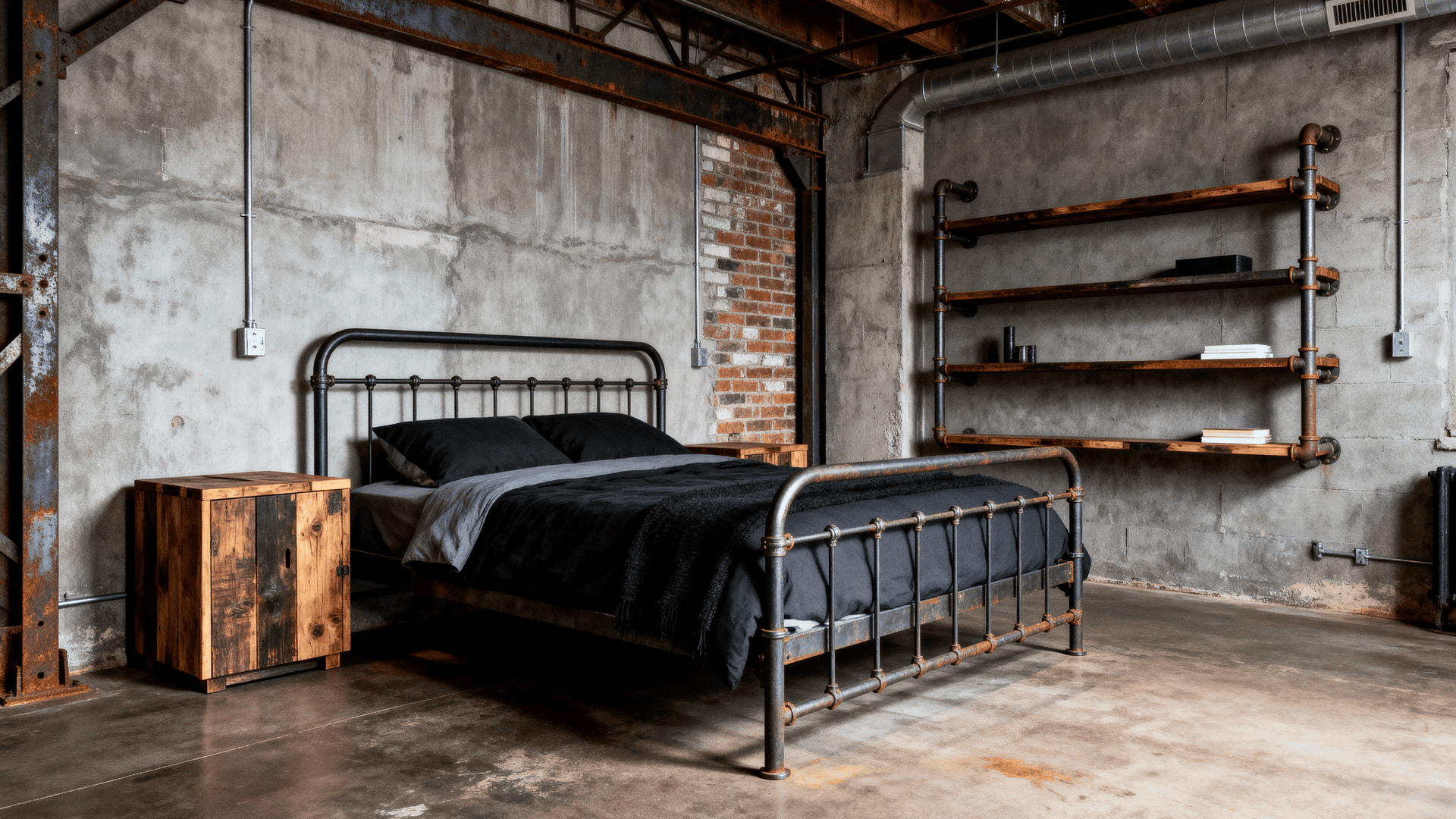 industrial furniture style