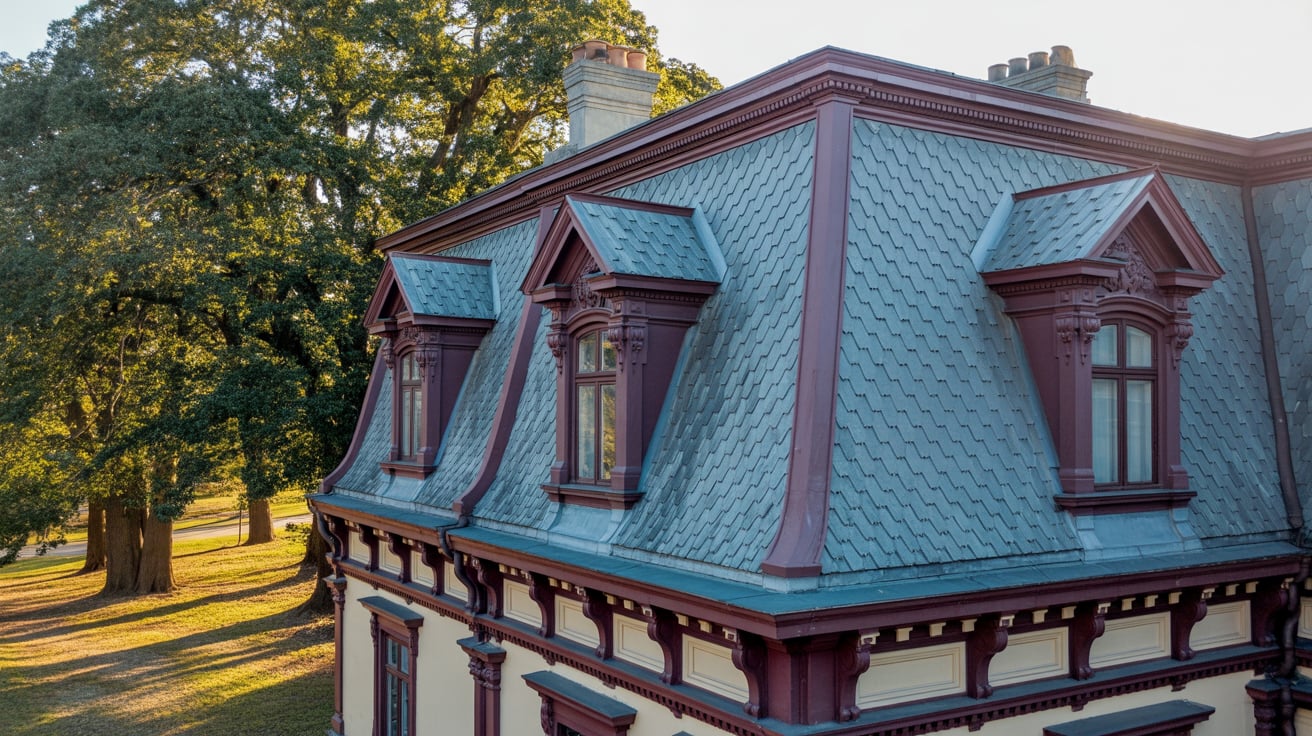mansard roof
