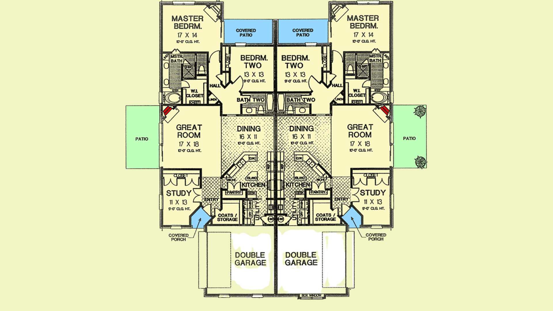 multi unit floor plan
