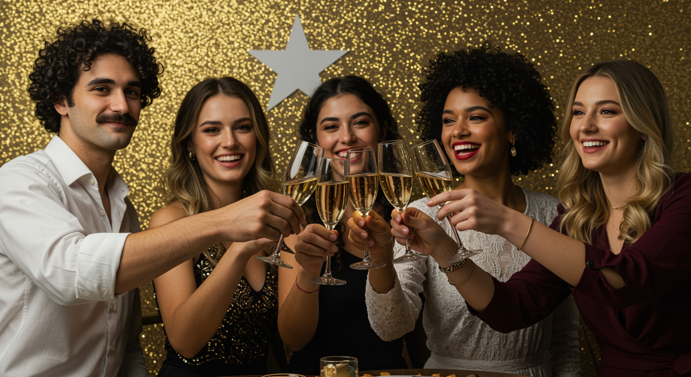 new years party ideas for different groups