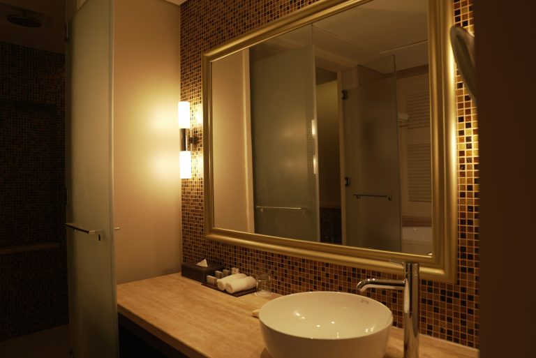 LED bathroom mirrors