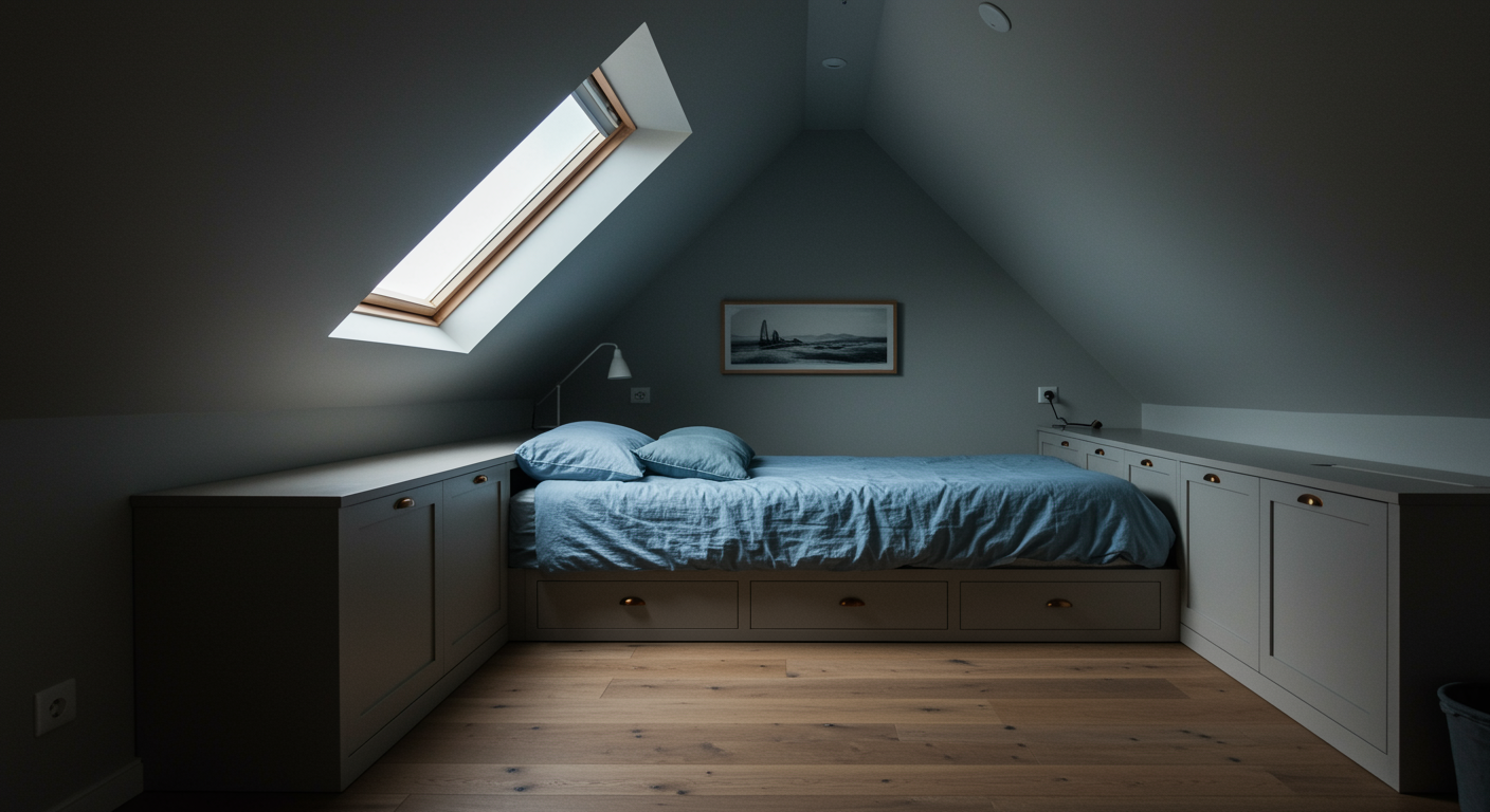 seamless under eave drawer systemom setup