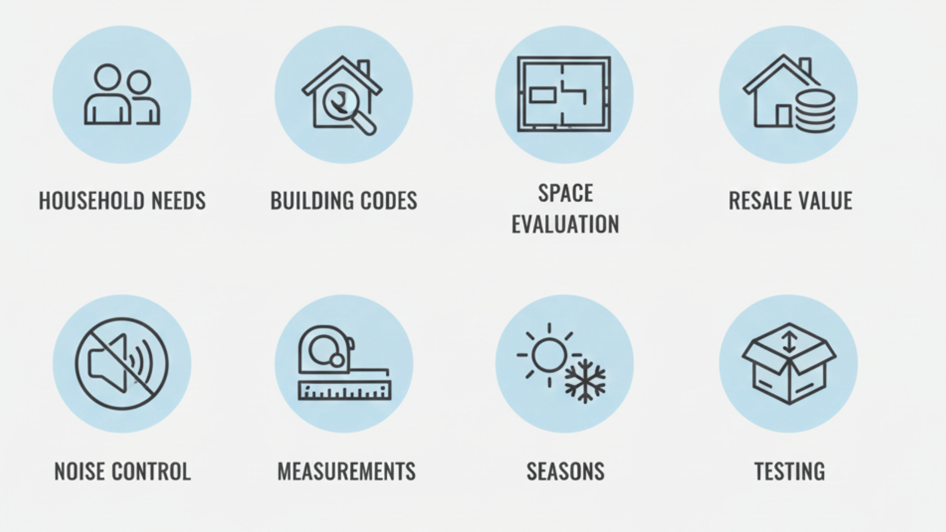 things to consider before creating a flex room