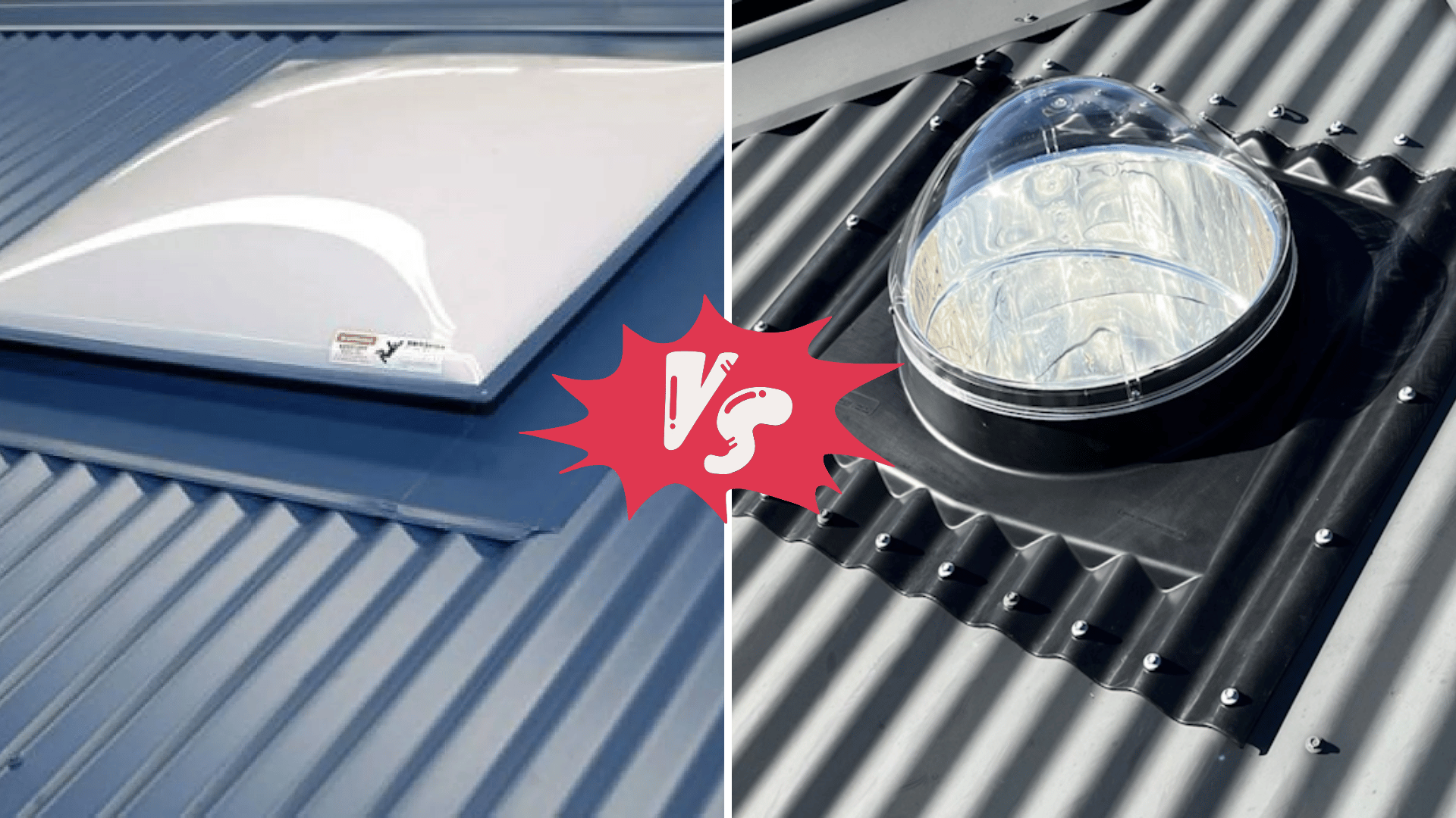 traditional vs tubular skylights