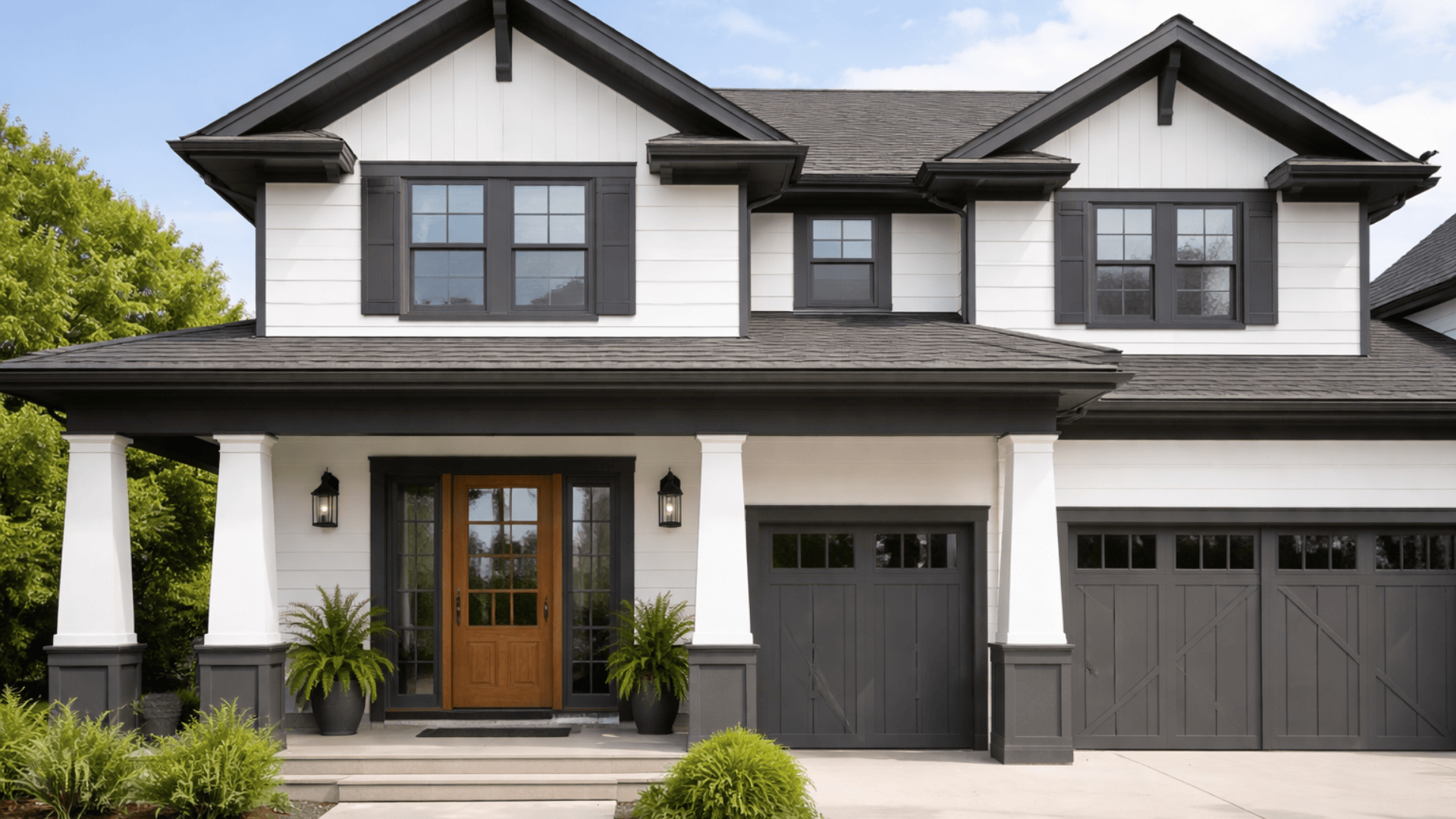 trim doors and accents