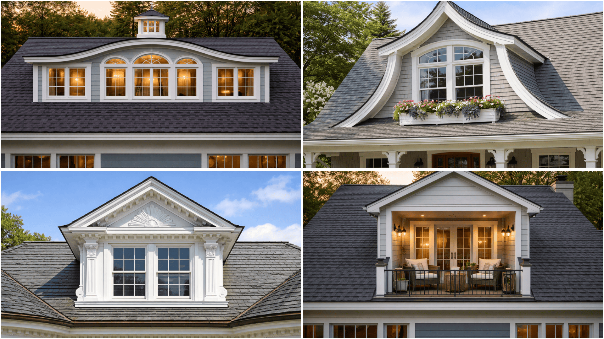 types of dormers