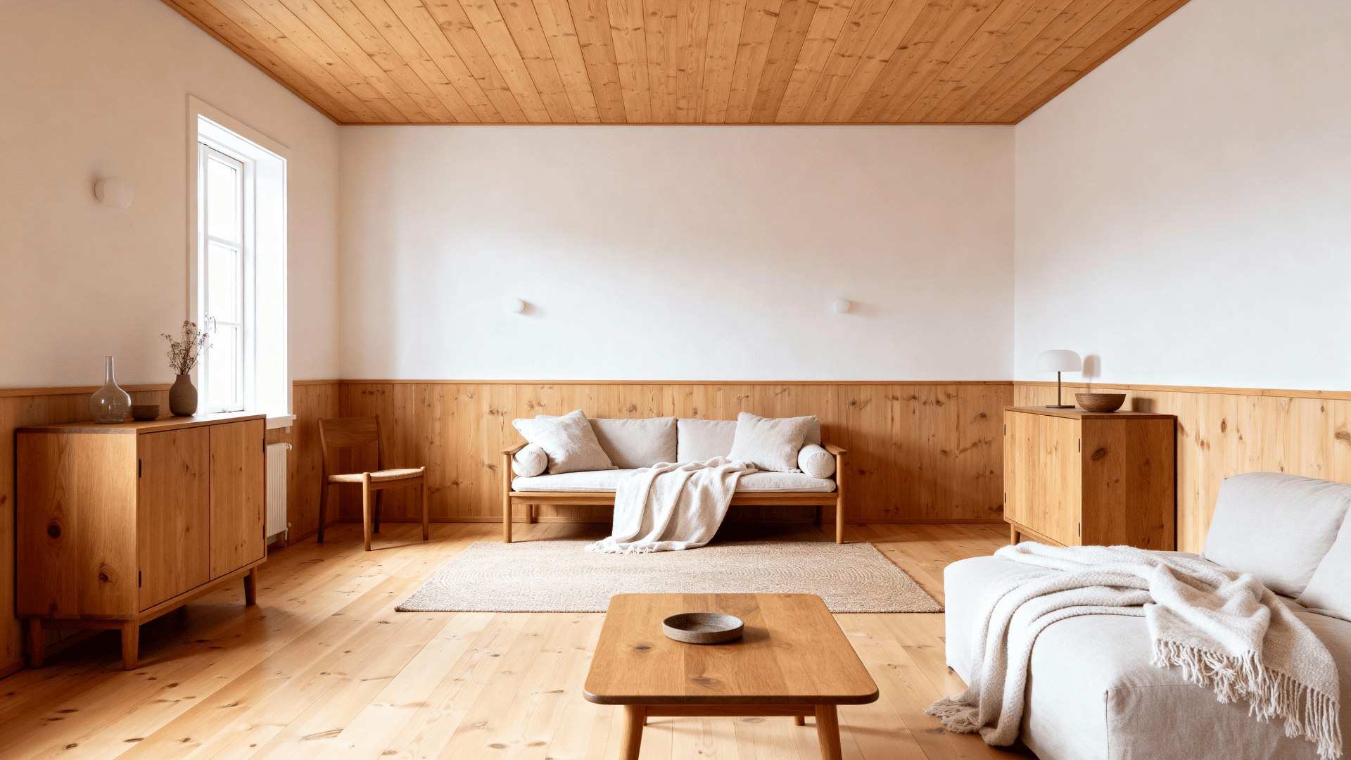 use natural wood throughout your home