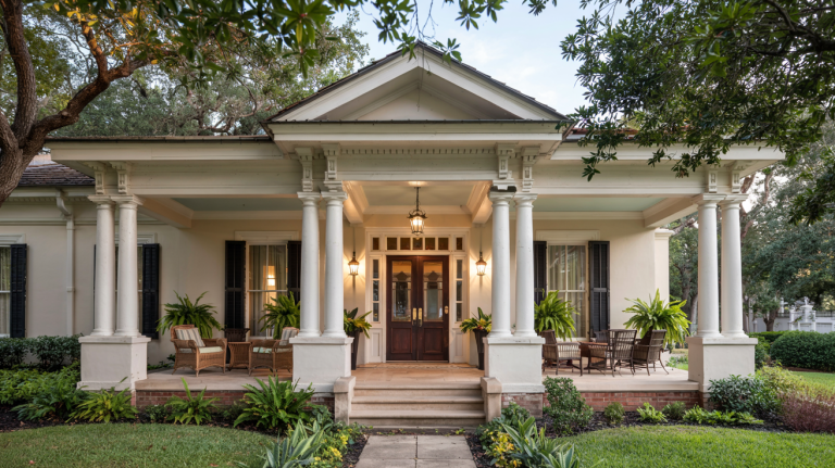 what is a portico on a house