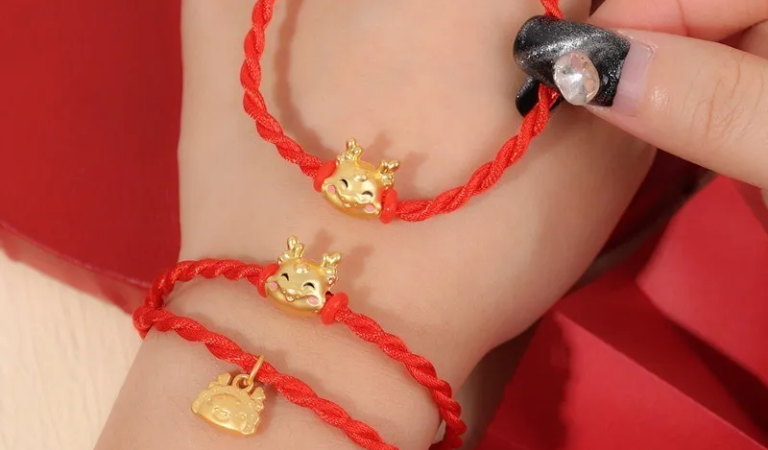 Red String Bracelet with a Dragon Symbol: A Journey of Inner Strength, Spiritual Connection & Mental Clarity