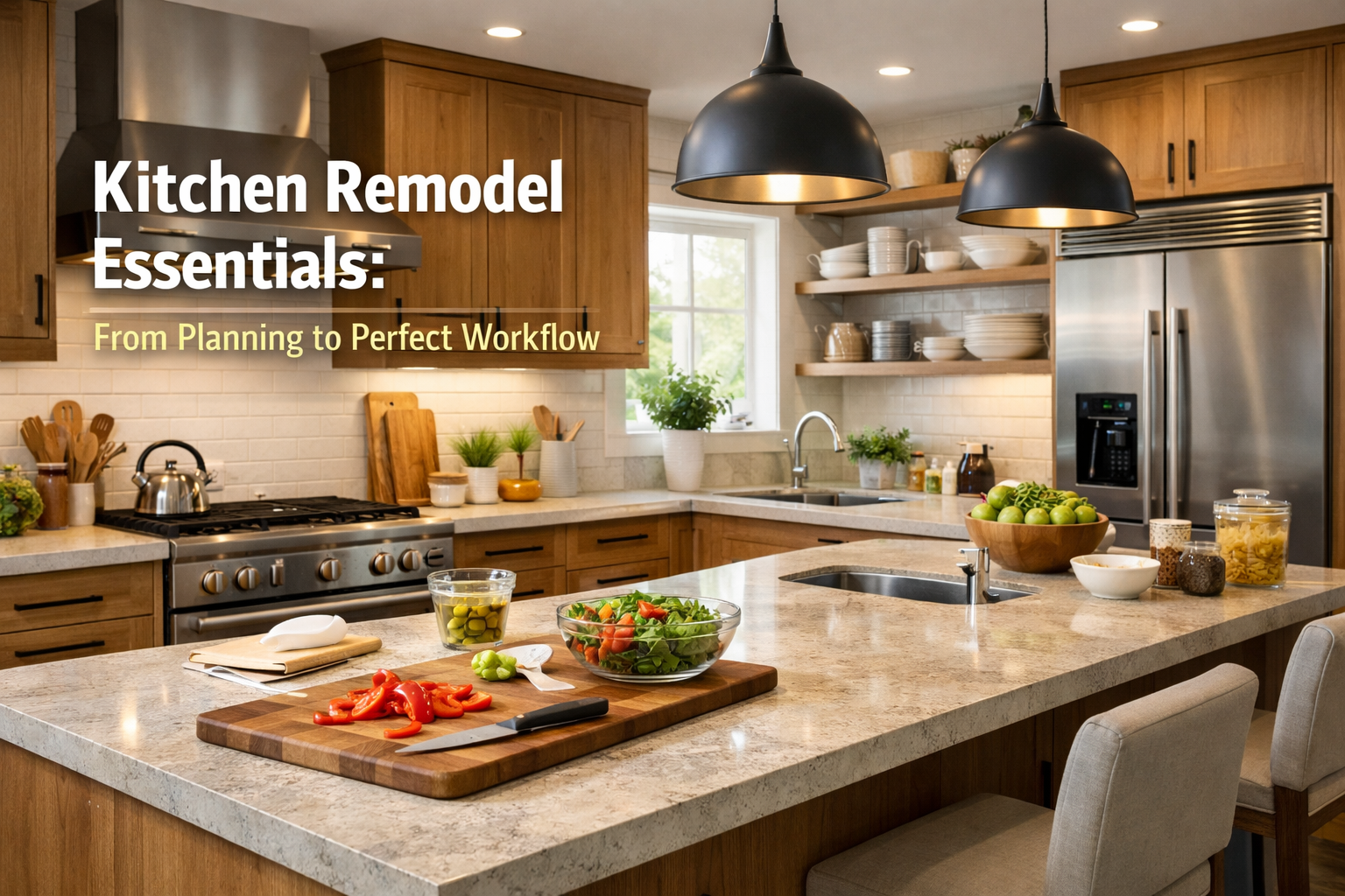 Kitchen Remodel Essentials: From Planning to Perfect Workflow