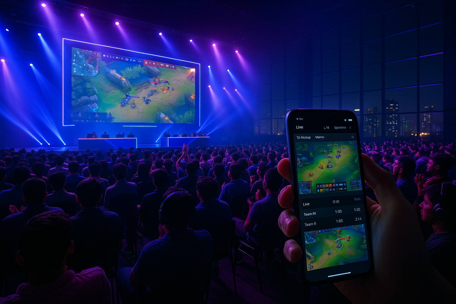 Neon, Noise, and Numbers: Dhaka’s Esports Era