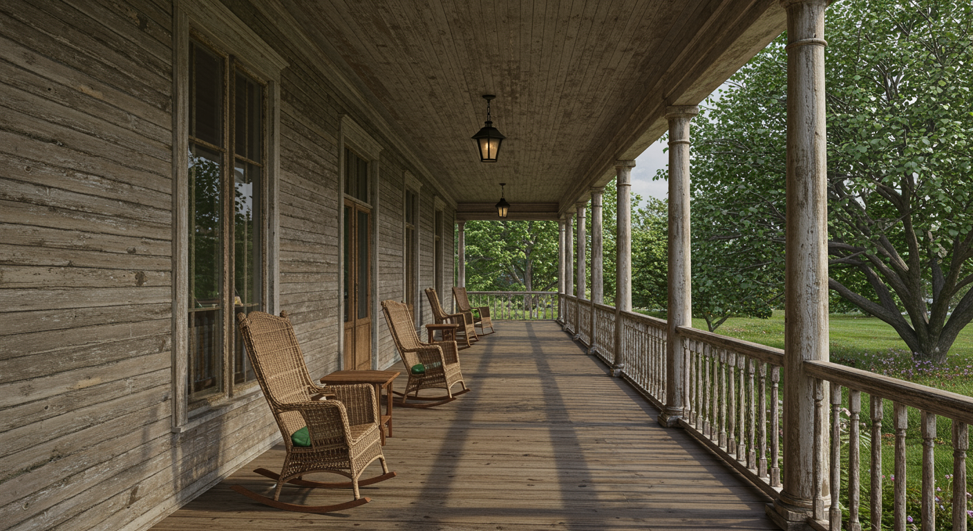 wraparound porch