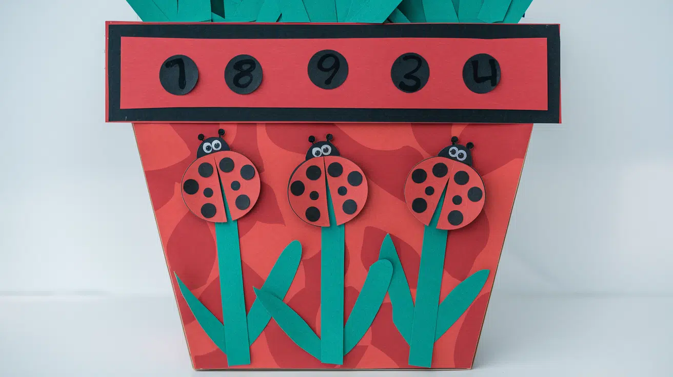 Ladybug Count Pots
