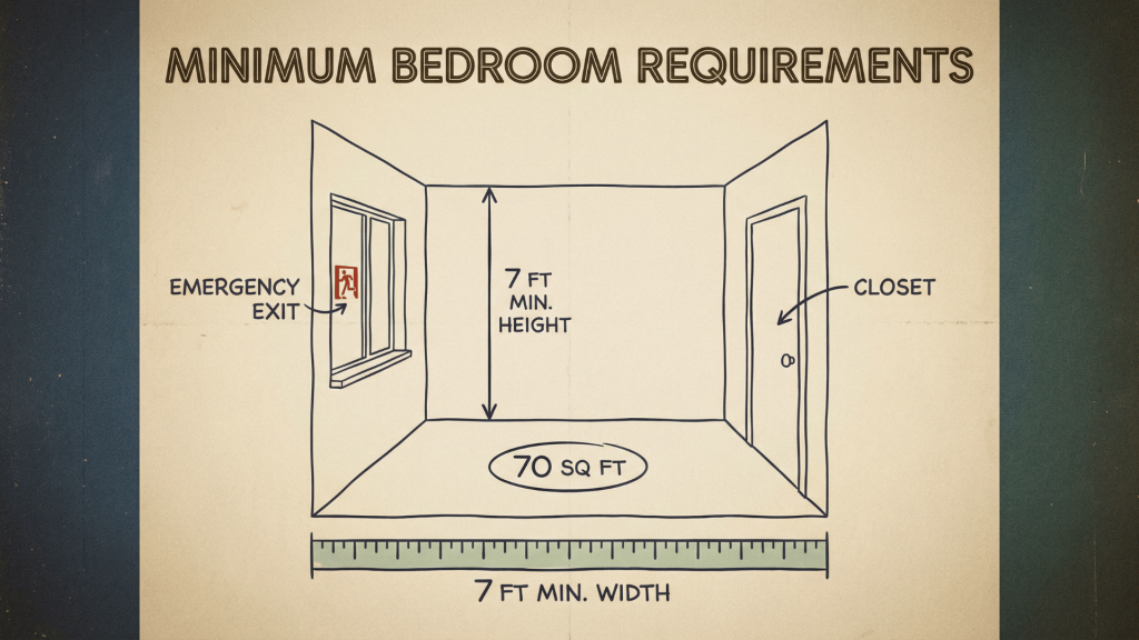 What Is a Standard Bedroom Size? - A House in the Hills