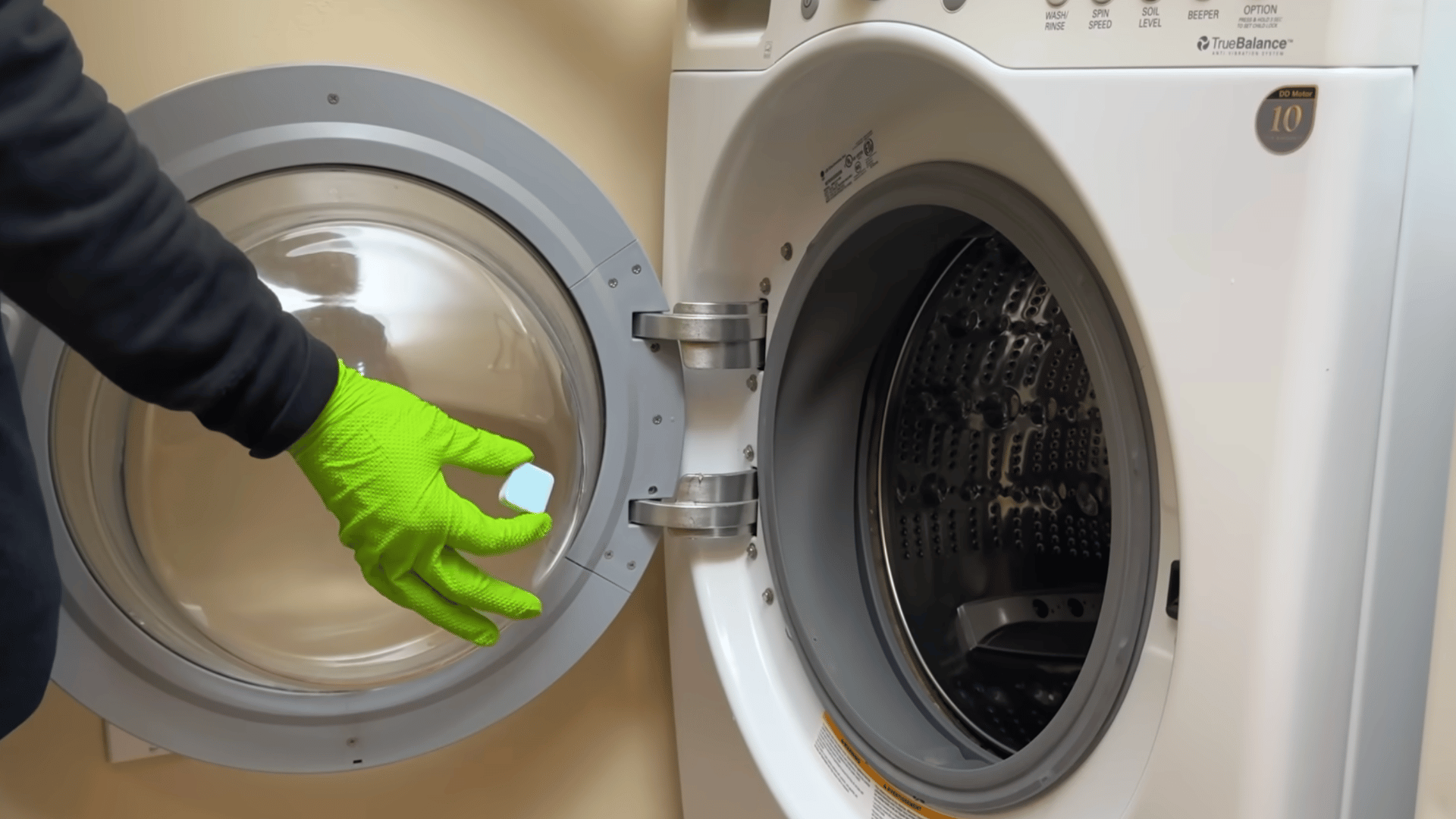 Prepare the Washing Machine