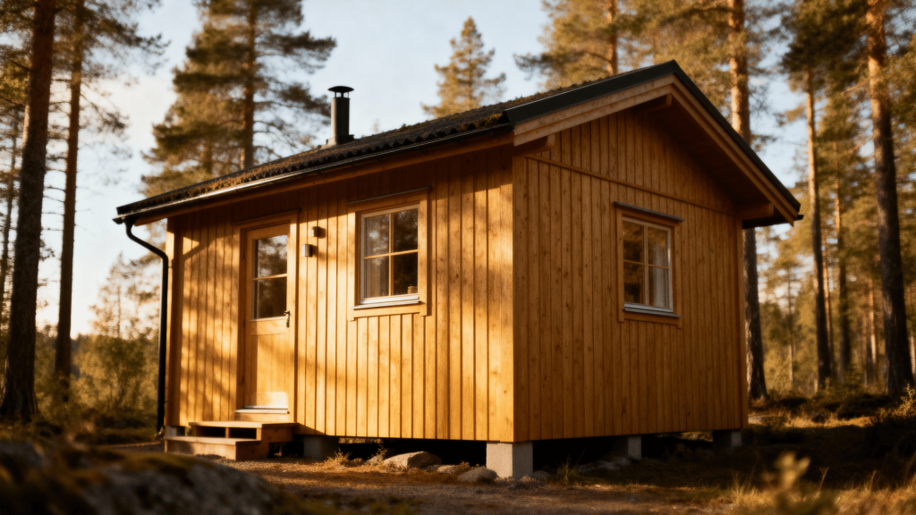 Scandinavian Cabin House