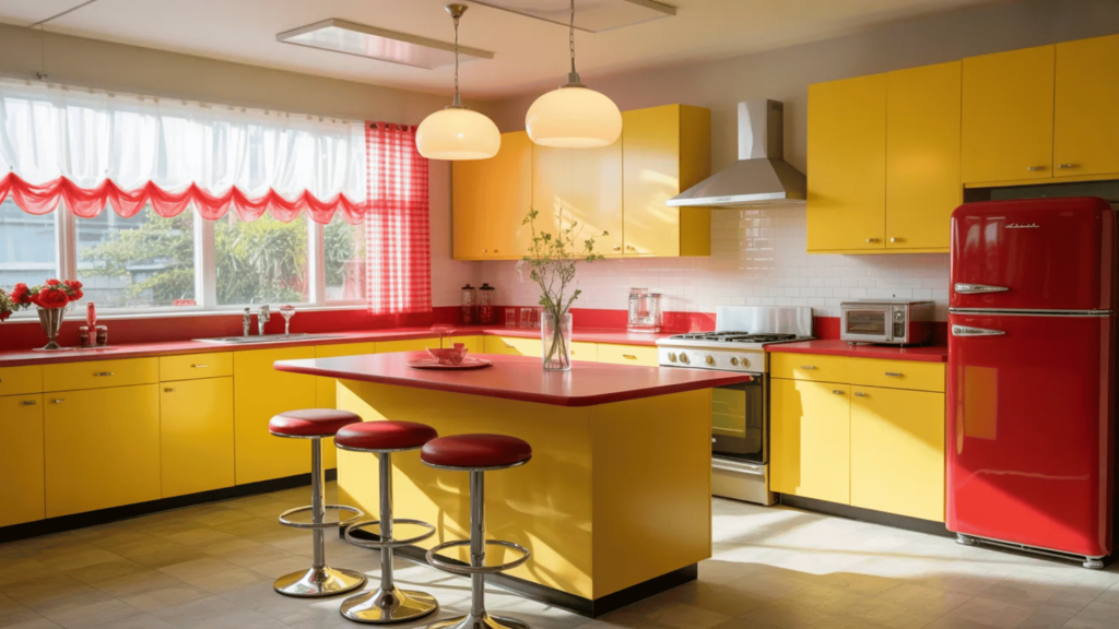 Sunny Yellow Breakfast Space