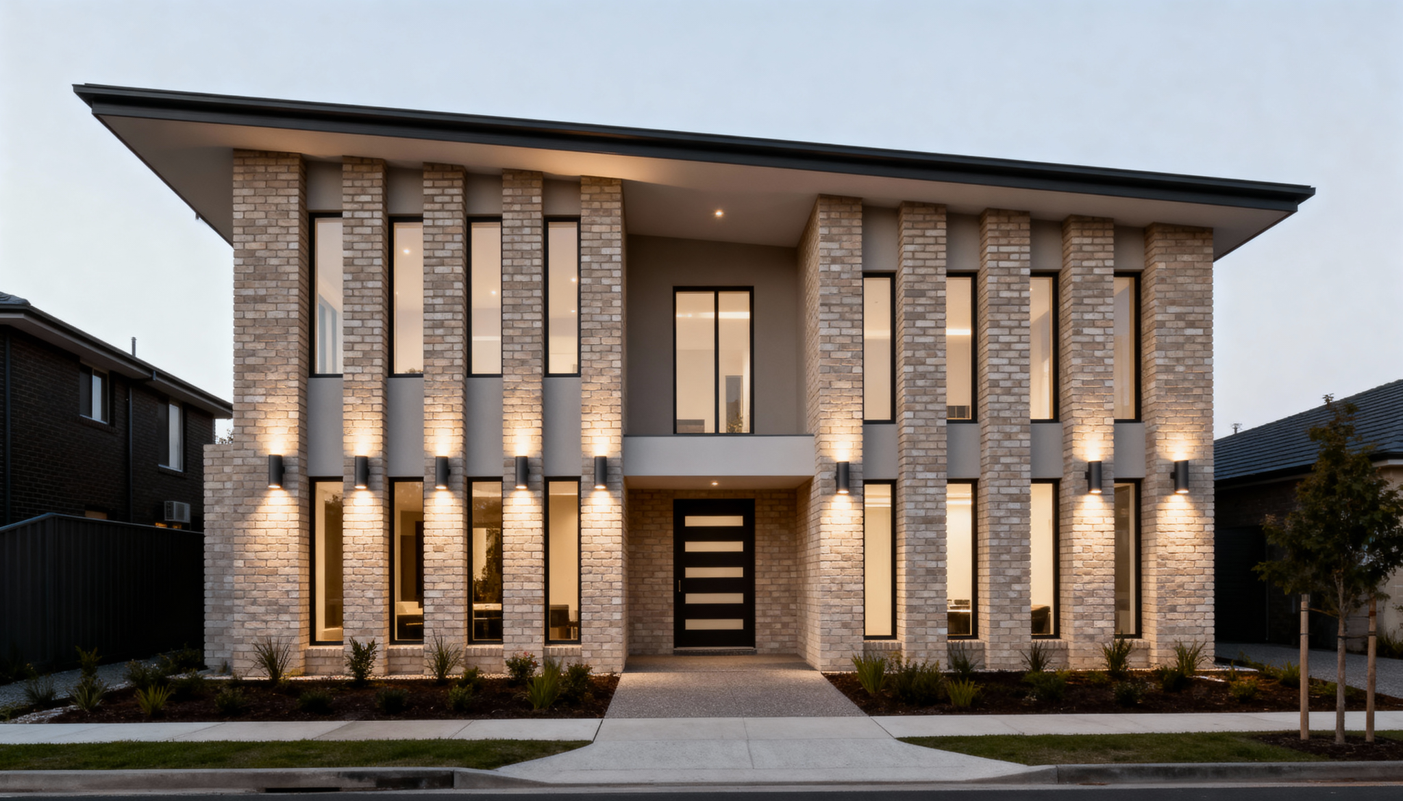 Vertical Brick Patterns