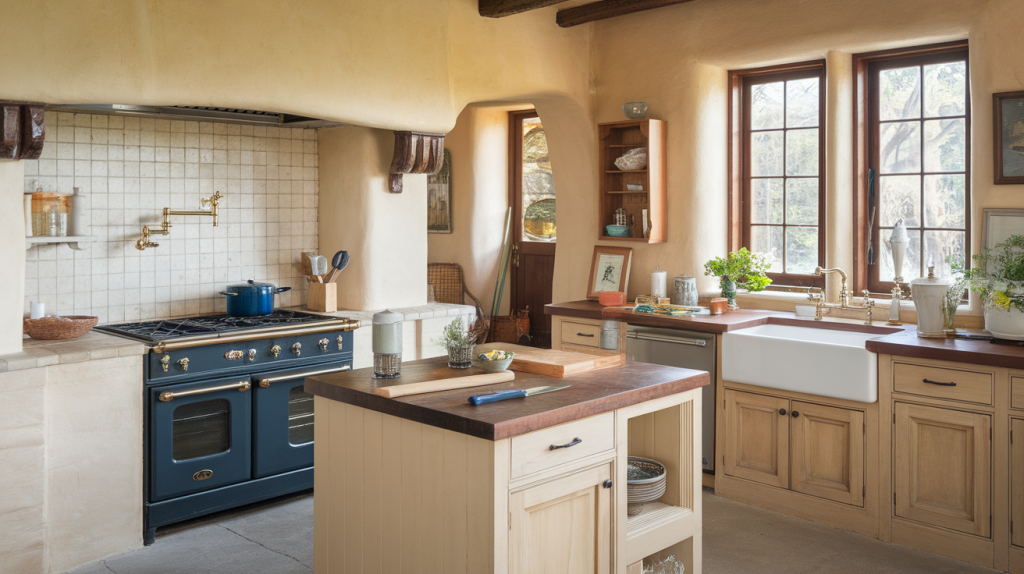 balanced kitchen layout traditional kitchen