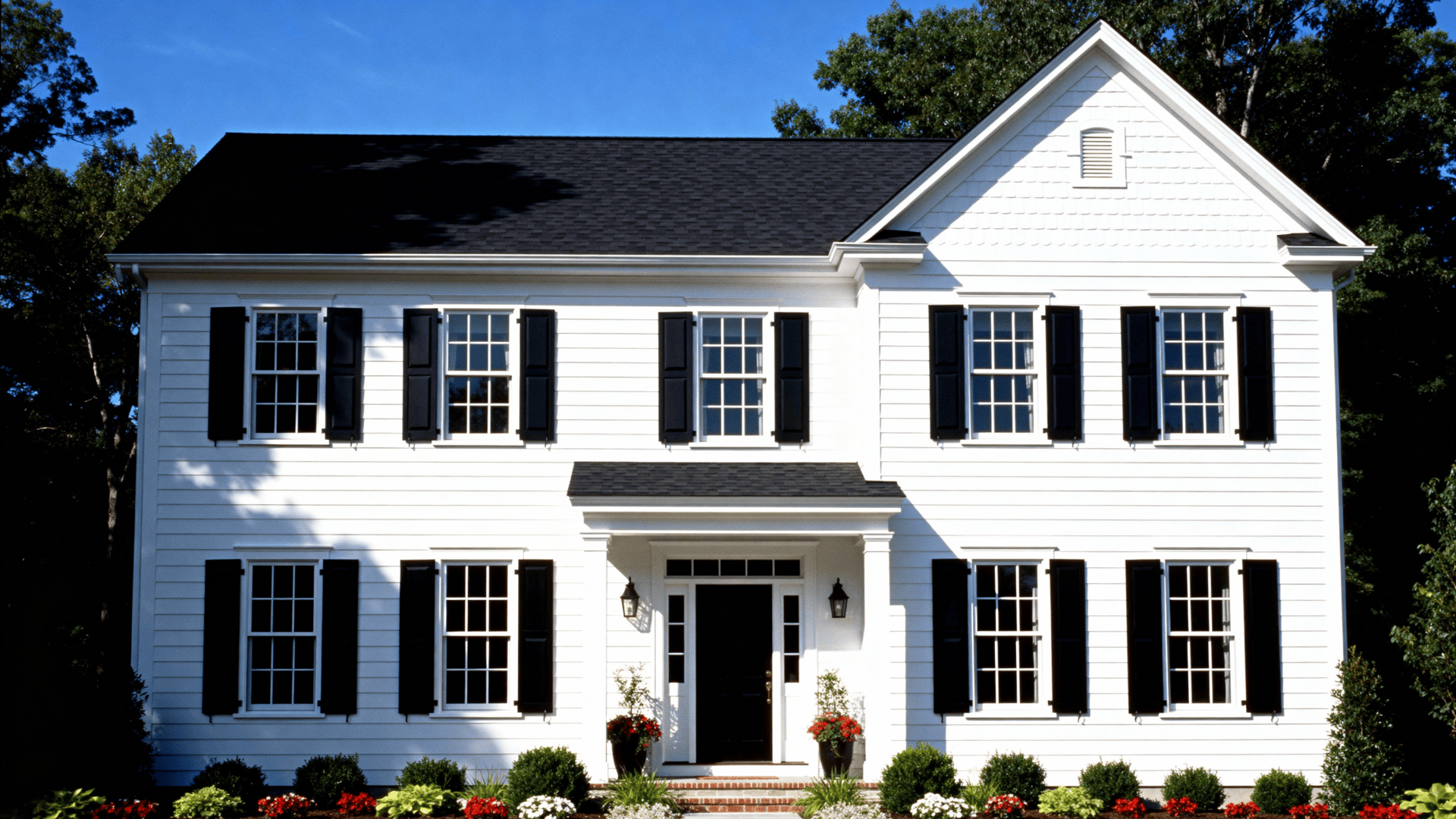 black and white contrast