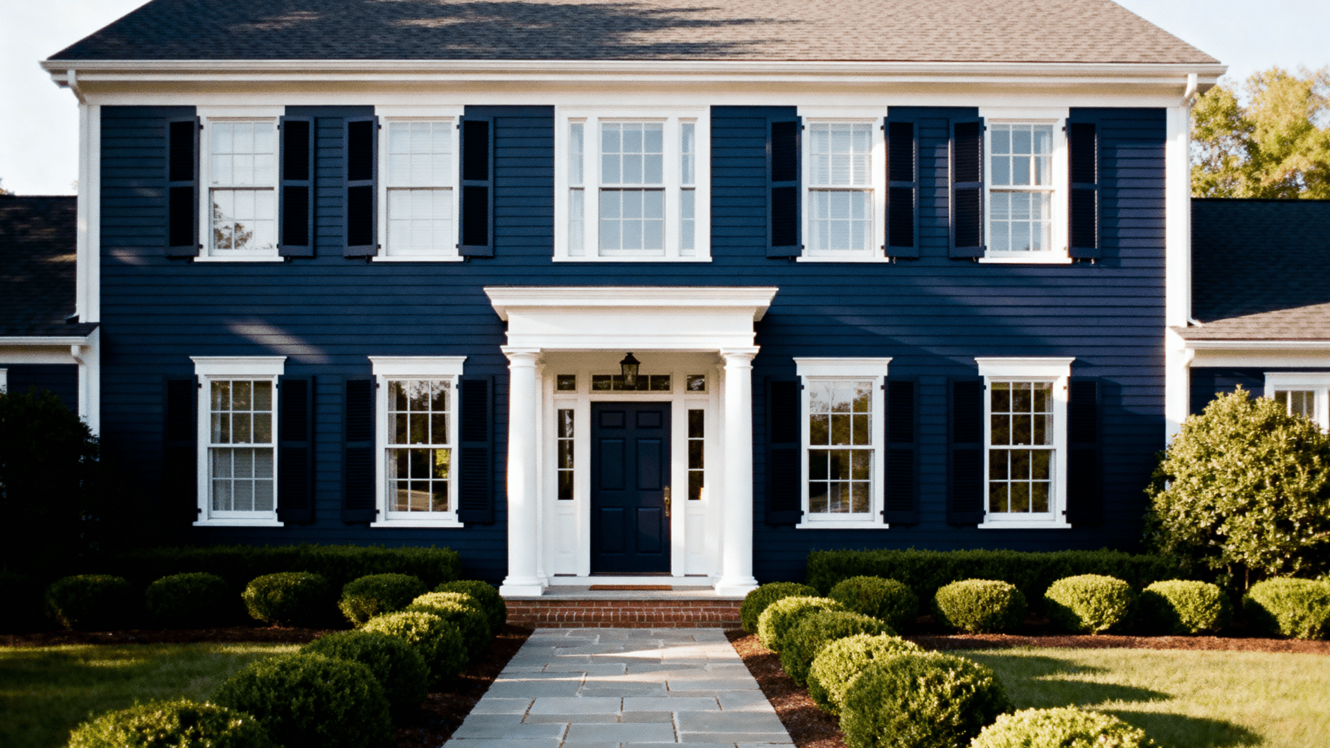 bold exterior colors