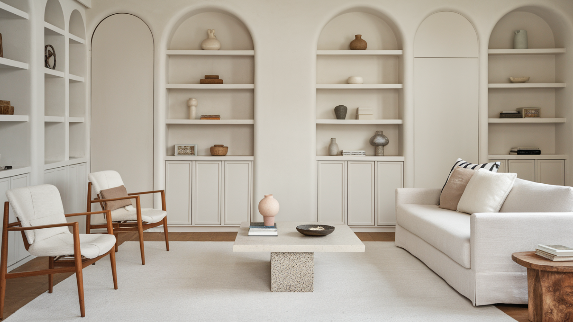 built in storage scandi living room scandinavian living room