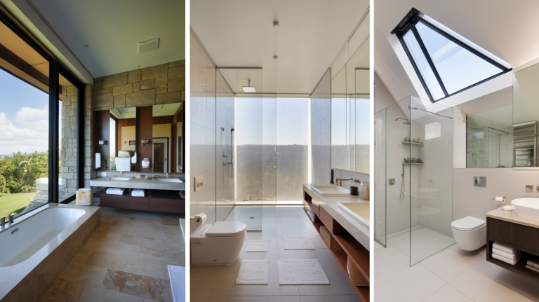 contemporary bathroom ideas that are clean and trendy