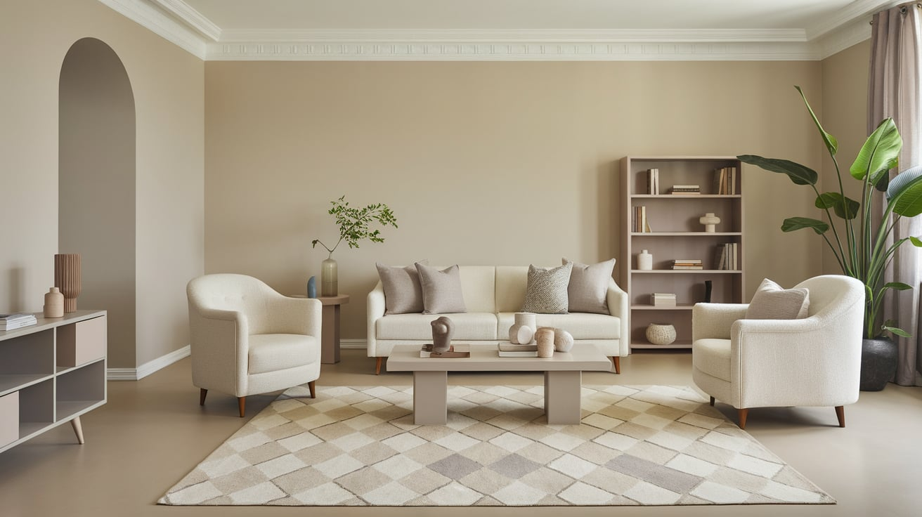 cream and greige home decor