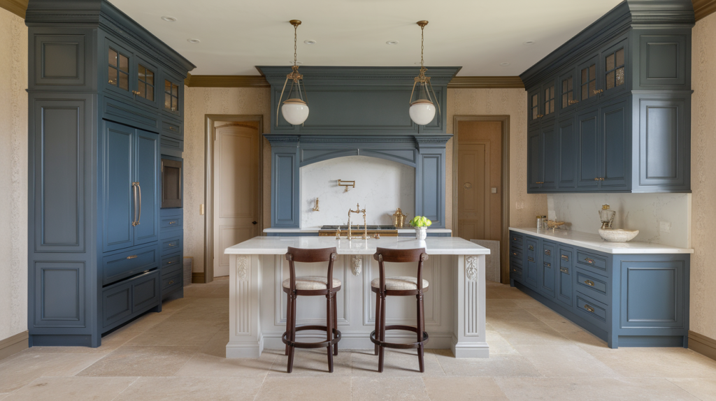 crown molding on cabinets traditional kitchen