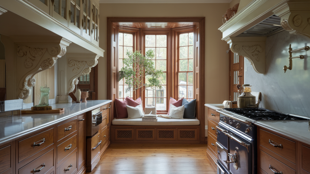 decorative corbels classic detail traditional kitchen