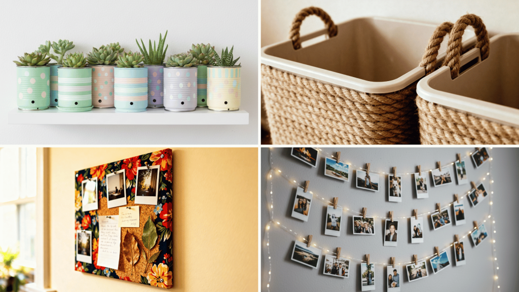 55 Easy DIY Crafts Ideas for Home Decor, Gifts and Other Projects - A ...