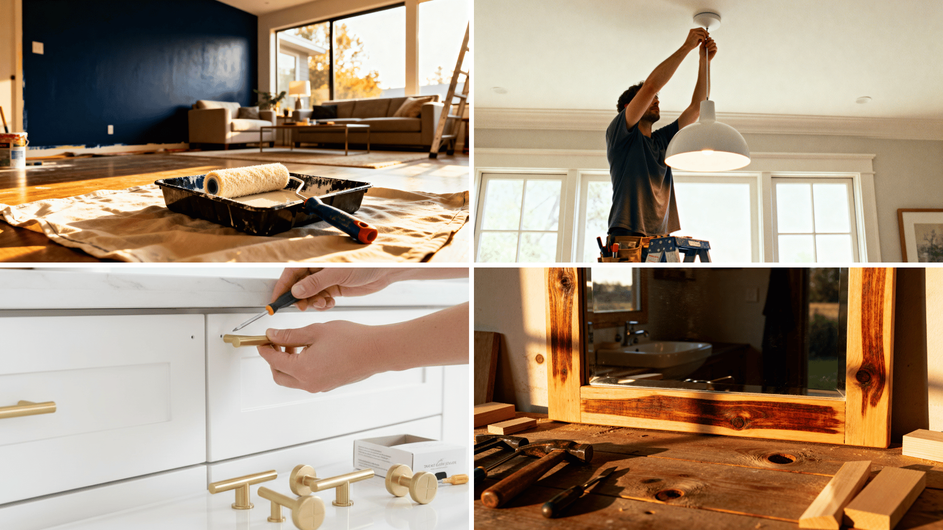 easy diy home improvement projects for beginners