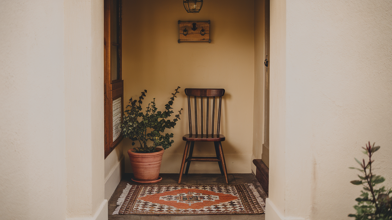 entryway rug english cottage style